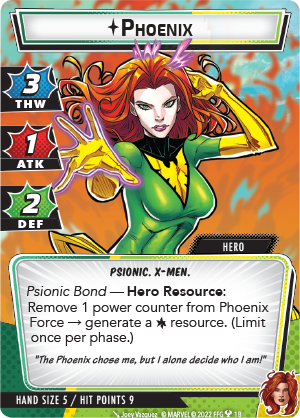 Marvel Champions : The Card Game - Phoenix Hero Pack